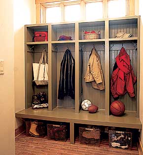 entryway locker plans